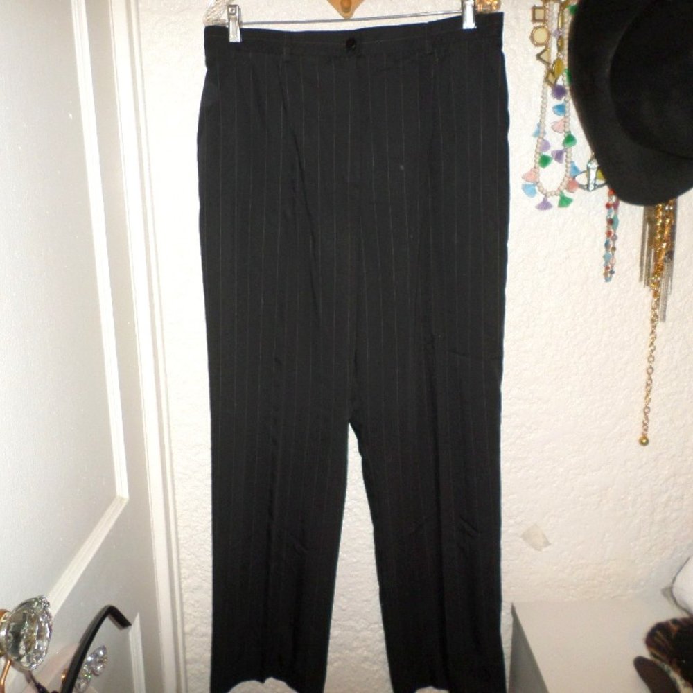 Tail Women's Pinstripe Golf Trouser Pants Sz 14